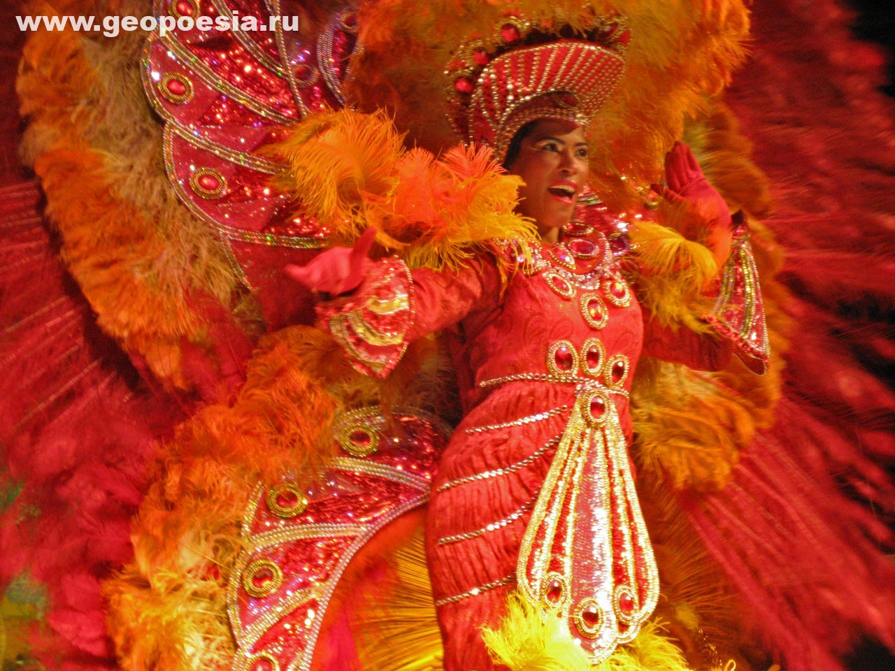Национальный костюм Бразилии в городе Радости, Salvador de Bahia